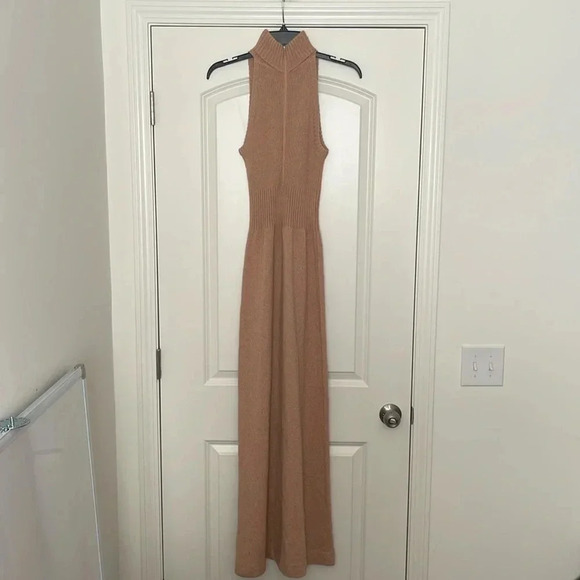 Vintage BARGELLO Wool Blend Knit Turtleneck Sweatdress w/Sweater- Size 9 - Picture 8 of 11